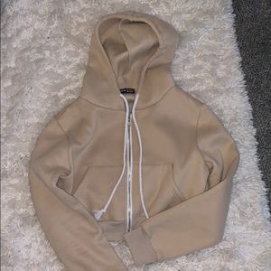 Shein Cropped Zip-up